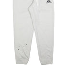 NIKE Womens Joggers White & Black Body Shop Logo Slim Tapered M W30 L30 Casual