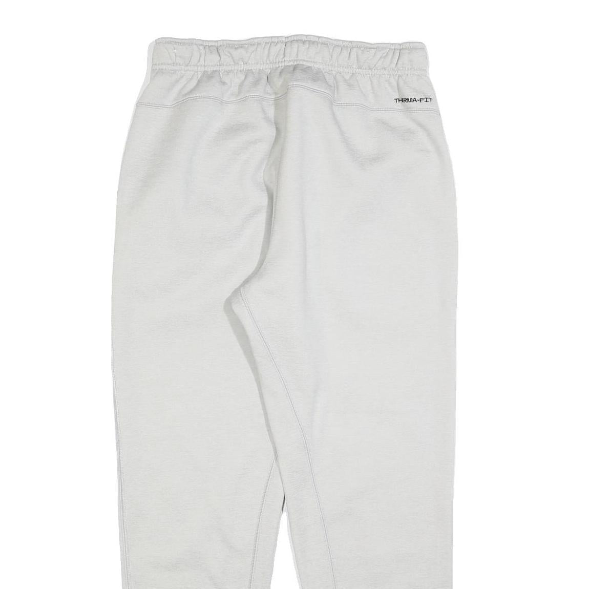 NIKE Womens Joggers White & Black Body Shop Logo Slim Tapered M W30 L30 Casual