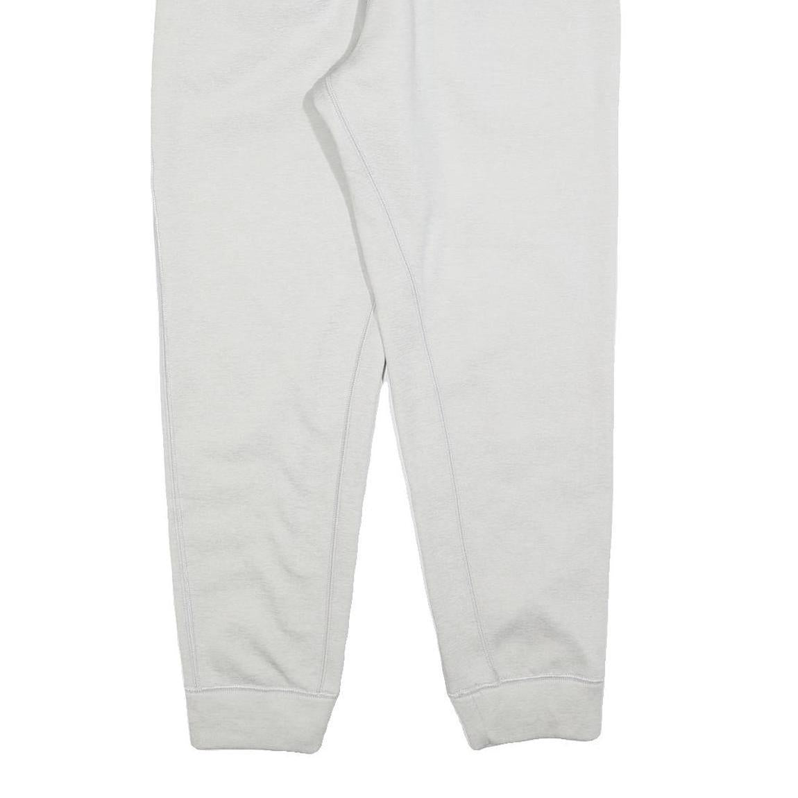 NIKE Womens Joggers White & Black Body Shop Logo Slim Tapered M W30 L30 Casual