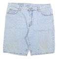 ANVIL Mens Shorts Blue XL W38 Casual Cotton Blend Denim Comfort Fit