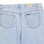 ANVIL Mens Shorts Blue XL W38 Casual Cotton Blend Denim Comfort Fit