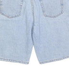 ANVIL Mens Shorts Blue XL W38 Casual Cotton Blend Denim Comfort Fit