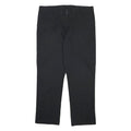 DICKIES Mens Black Regular Fit Straight Leg Trousers W38 L32 Workwear
