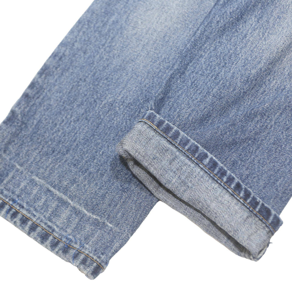 LEVI'S 510 Mens Slim Blue Denim Light Cotton Skinny Jeans W38 L32 Zip Closure