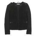 LIU JO Womens Black Quilted Button Jacket XS Polyester Blend Stylish