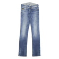 G-STAR Womens Slim Blue Denim Light W26 L33 Jeans Zip Classic