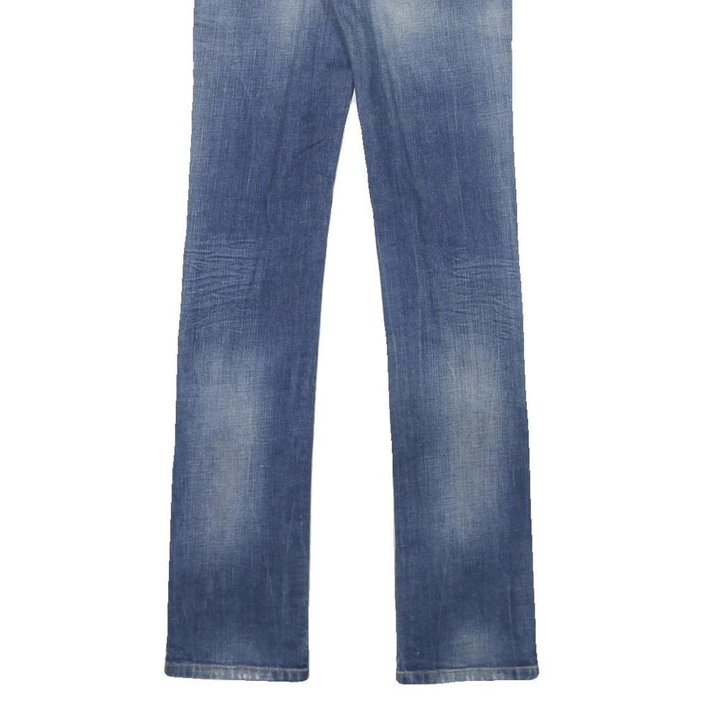 G-STAR Womens Slim Blue Denim Light W26 L33 Jeans Zip Classic