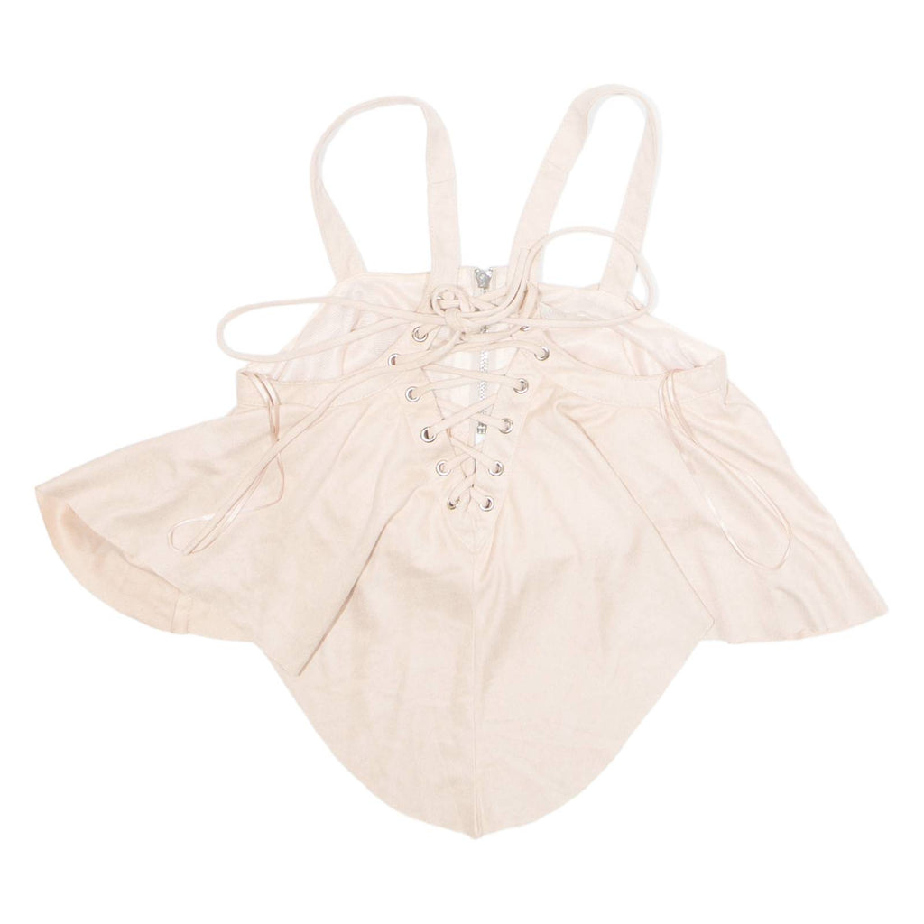 VERA & LUCY Womens Cropped Top Pink Sleeveless M