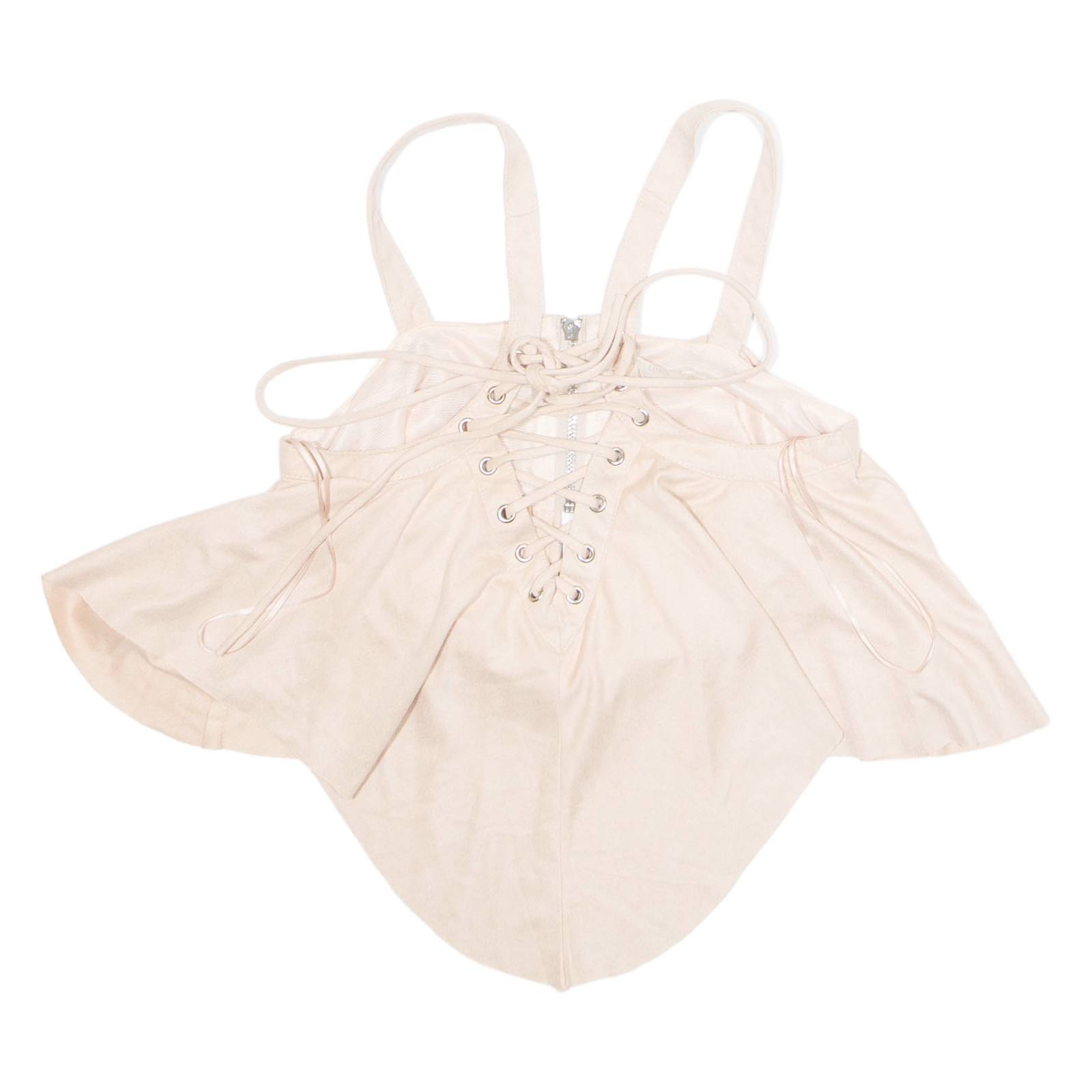 VERA & LUCY Womens Cropped Top Pink Sleeveless M