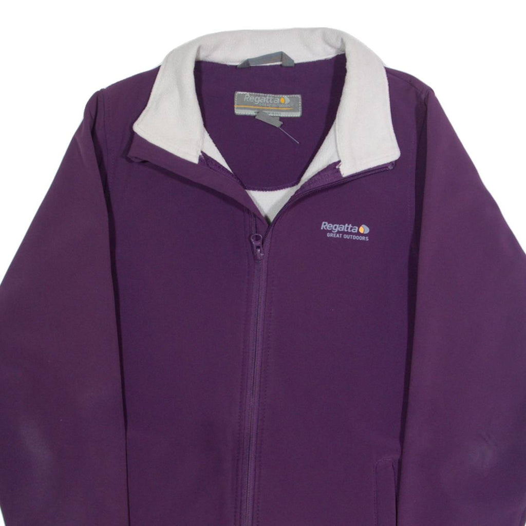 REGATTA Womens Jacket Purple S