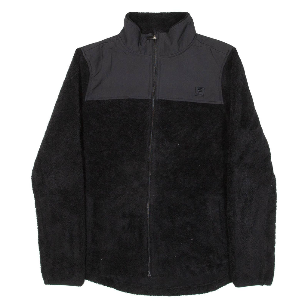FILA Womens Fleece Jacket Black M