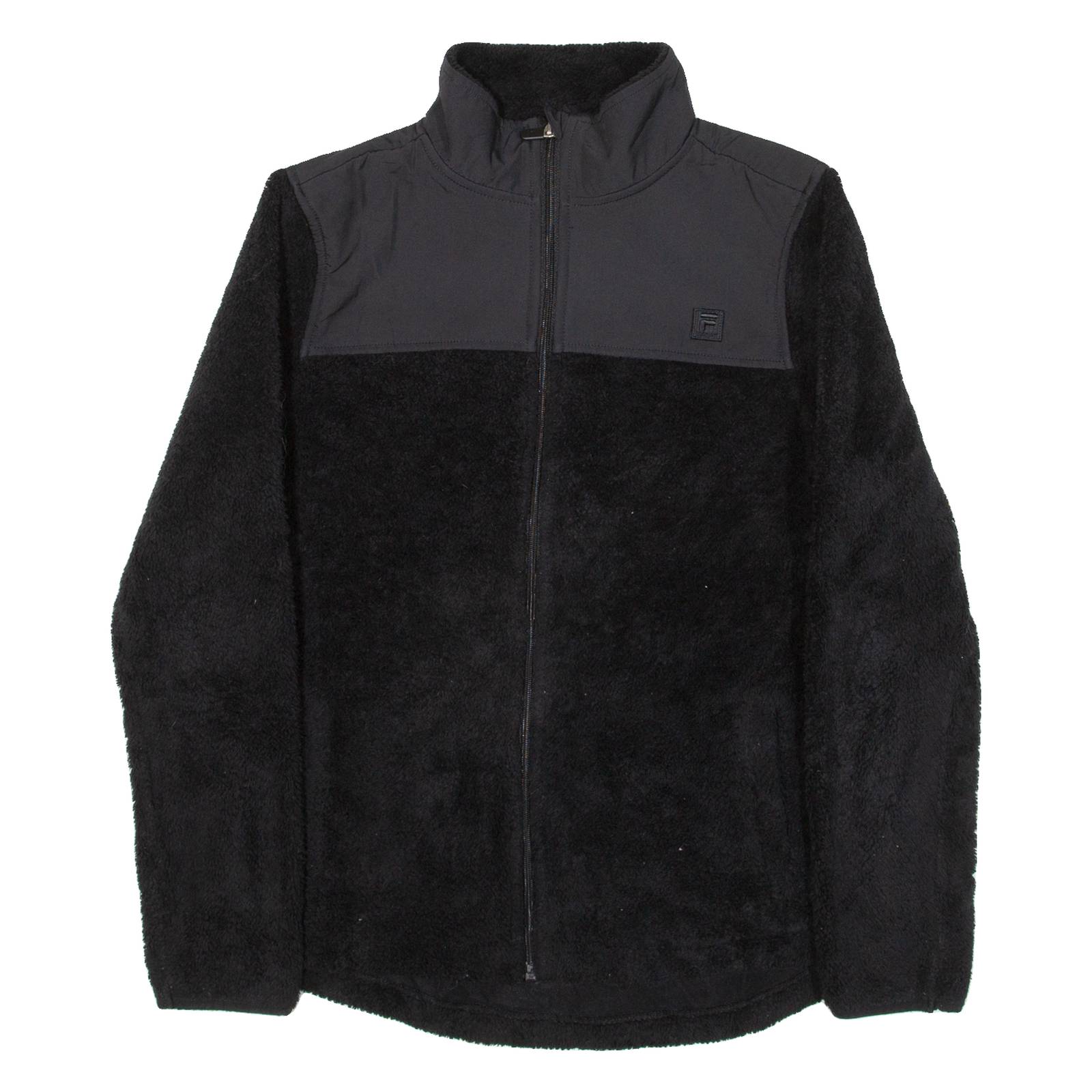 FILA Womens Fleece Jacket Black M