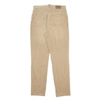 LAUREN RALPH LAUREN Womens Jeans Beige Regular Straight Denim Light W31 L32