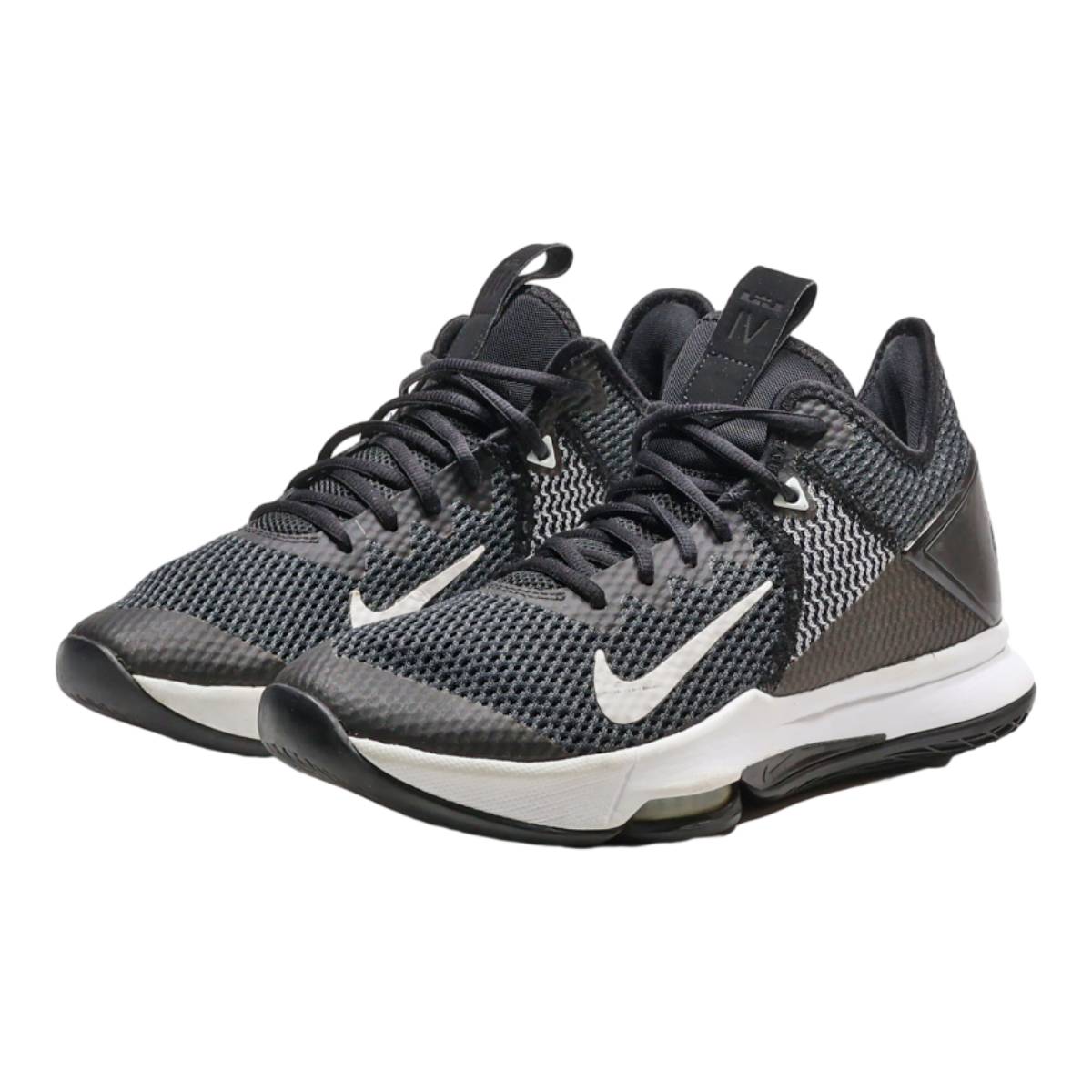 NIKE LeBron Witness Sneaker Trainers Black Synthetic Mens UK 6.5