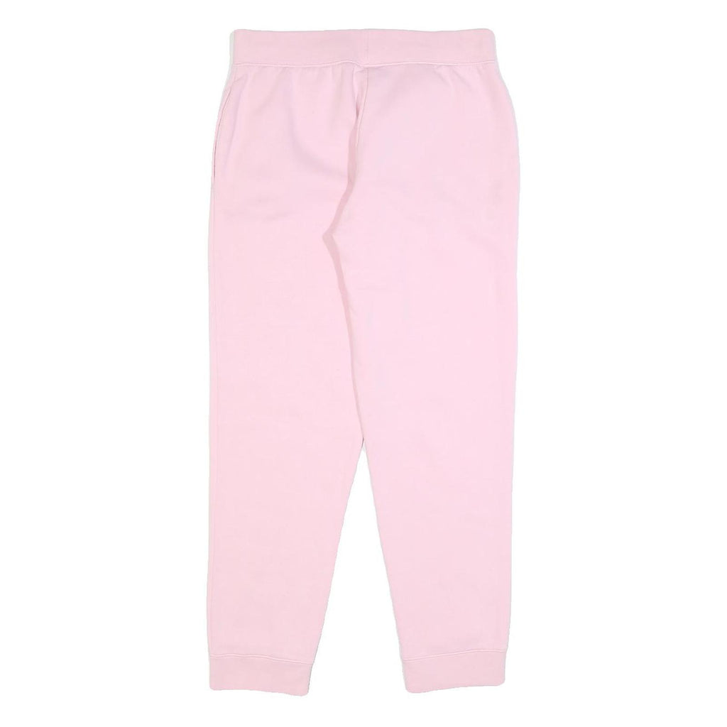 NIKE Womens Joggers Pink XL W28 L28 Cotton Blend Slim Tapered Casual Wear