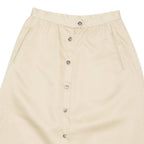 KORET Womens Straight Skirt Cream Midi 90s S