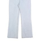 NEONHITCH Womens Jeans Light Blue Regular Straight Denim Light Wash W25 L27