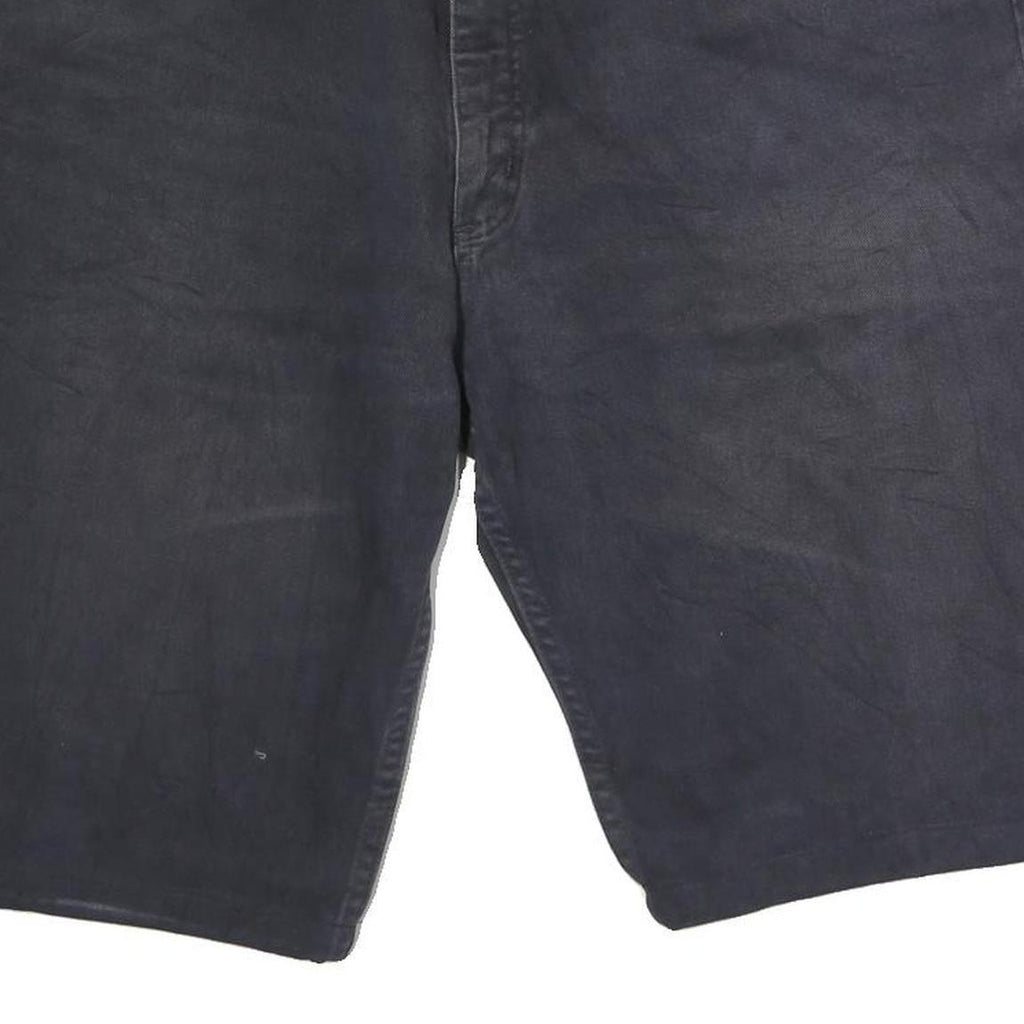 LEE Mens Cotton Navy Casual Shorts M W30 Denim Style Comfortable Fit