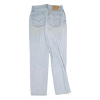 LEVI'S 522 Mens Jeans Blue Regular Straight Denim Light W28 L30 Classic Zip