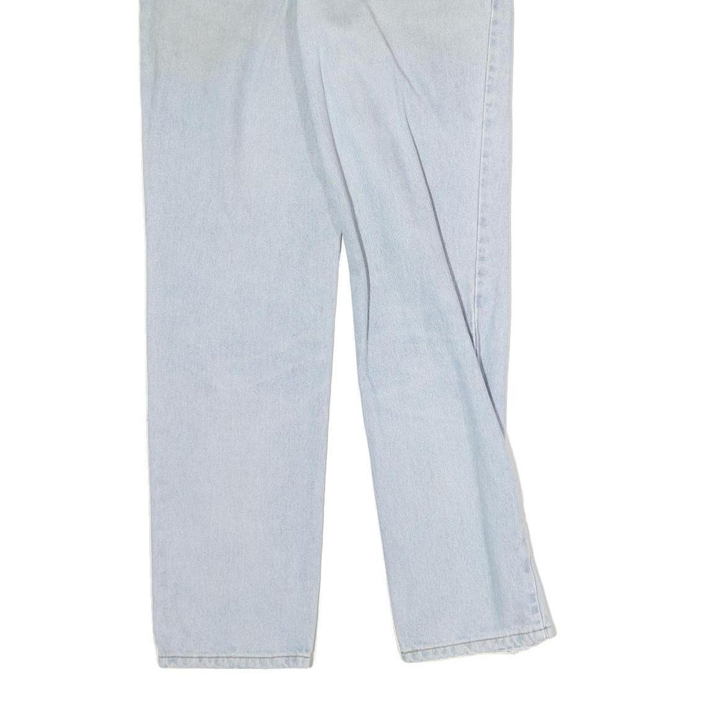 LEVI'S 522 Mens Jeans Blue Regular Straight Denim Light W28 L30 Classic Zip