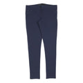 SILVIAN HEACH Womens Polyester Blend Navy Slim Skinny Trousers W32 L30
