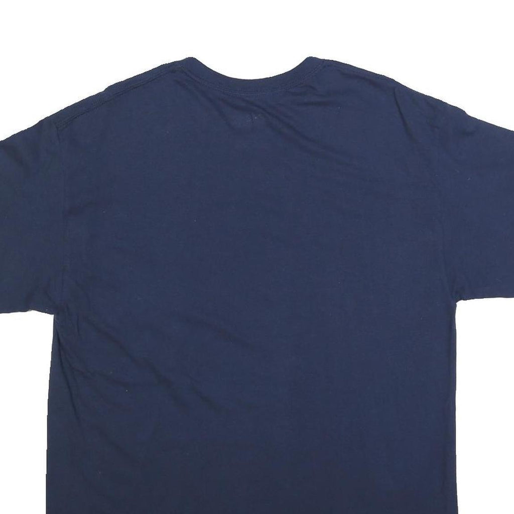 NFL Mens Navy Blue Los Angeles Chargers Graphic T-Shirt L Short Sleeve Crew Neck