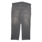 CARHARTT Mens Cotton Blend Grey Relaxed Straight Trousers W40 L29 Workwear
