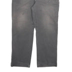 CARHARTT Mens Cotton Blend Grey Relaxed Straight Trousers W40 L29 Workwear