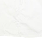 TOMMY HILFIGER Mens White Cotton Blend Mini Skirt M Casual Summer Wear