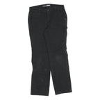 CARHARTT Womens Cotton Blend Black Relaxed Straight Trousers W30 L30 Workwear