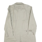 LORD Mens Beige Cotton Classic Long Sleeve Button Cotton Jacket L