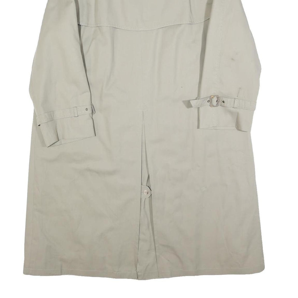 LORD Mens Beige Cotton Classic Long Sleeve Button Cotton Jacket L