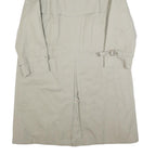 LORD Mens Beige Cotton Classic Long Sleeve Button Cotton Jacket L