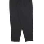 BIANCA Womens Polyester Black Regular Fit Straight Trousers W25 L32 Zip Closure