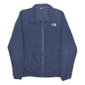 THE NORTH FACE Mens Blue Jacket S Polyester Zip Outdoor Casual Lightweight
