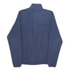 THE NORTH FACE Mens Blue Jacket S Polyester Zip Outdoor Casual Lightweight
