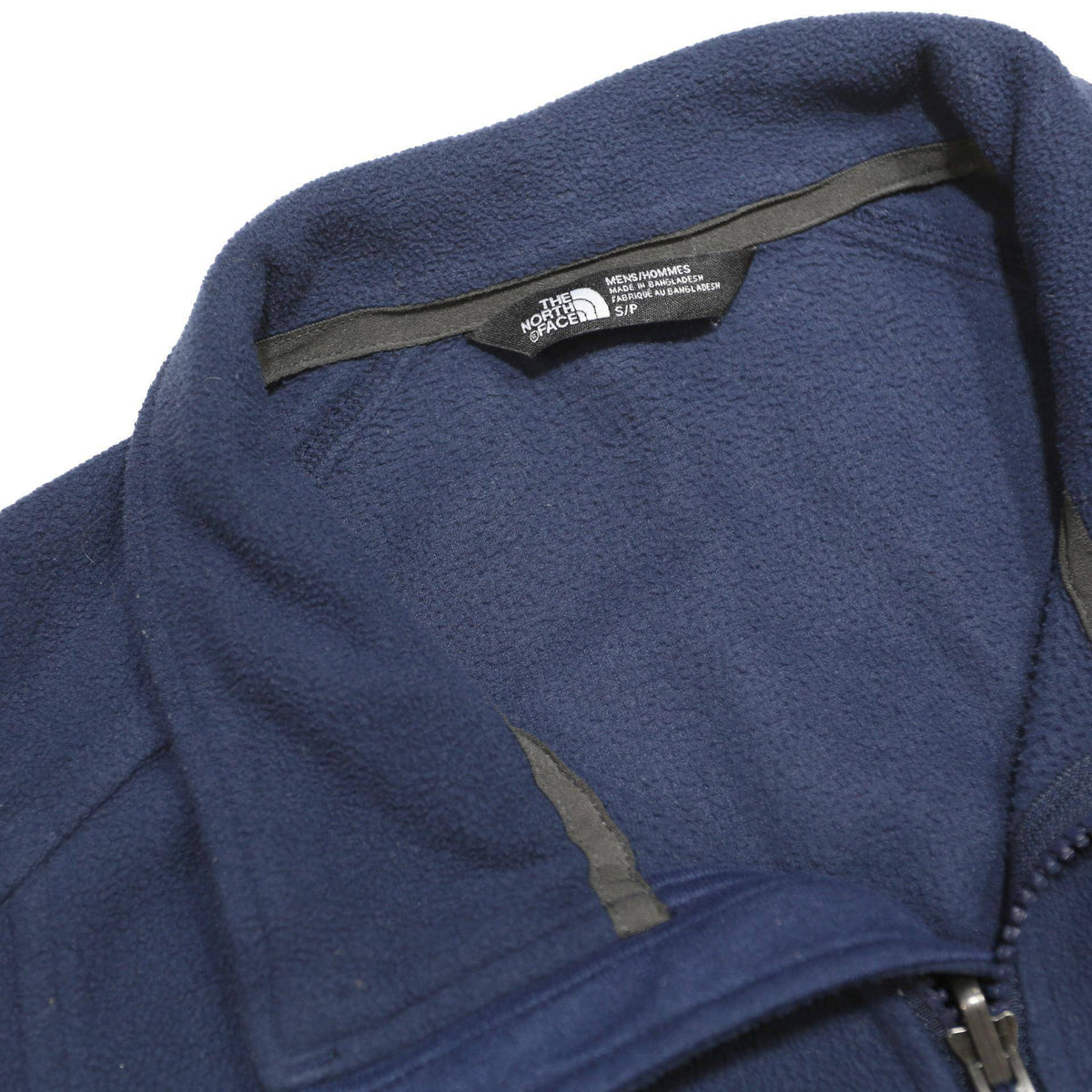 THE NORTH FACE Mens Blue Jacket S Polyester Zip Outdoor Casual Lightweight
