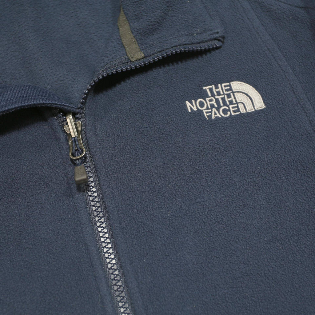 THE NORTH FACE Mens Blue Jacket S Polyester Zip Outdoor Casual Lightweight