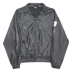 EA7 EMPORIO ARMANI Womens Black Lightweight Jacket M Polyester Zip Plain