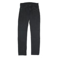 LEVI'S 511 Slim Mens Jeans Black Slim Skinny Denim W30 L32 Classic Zip Fastening