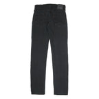 LEVI'S 511 Slim Mens Jeans Black Slim Skinny Denim W30 L32 Classic Zip Fastening