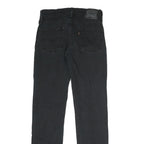 LEVI'S 511 Slim Mens Jeans Black Slim Skinny Denim W30 L32 Classic Zip Fastening