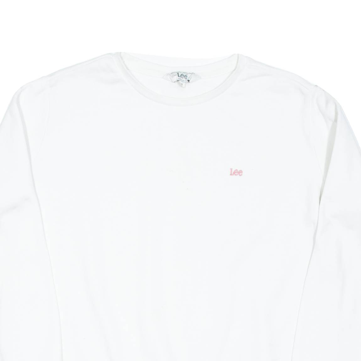 LEE Womens Sweatshirt White M