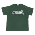 Mens Green Dale Earnhardt Jr 88 NASCAR 2009 Cotton Blend Short Sleeve Crew Neck