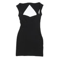OPENING CEREMONY Womens Black Bodycon Polyester Blend Mini Dress S Cutout