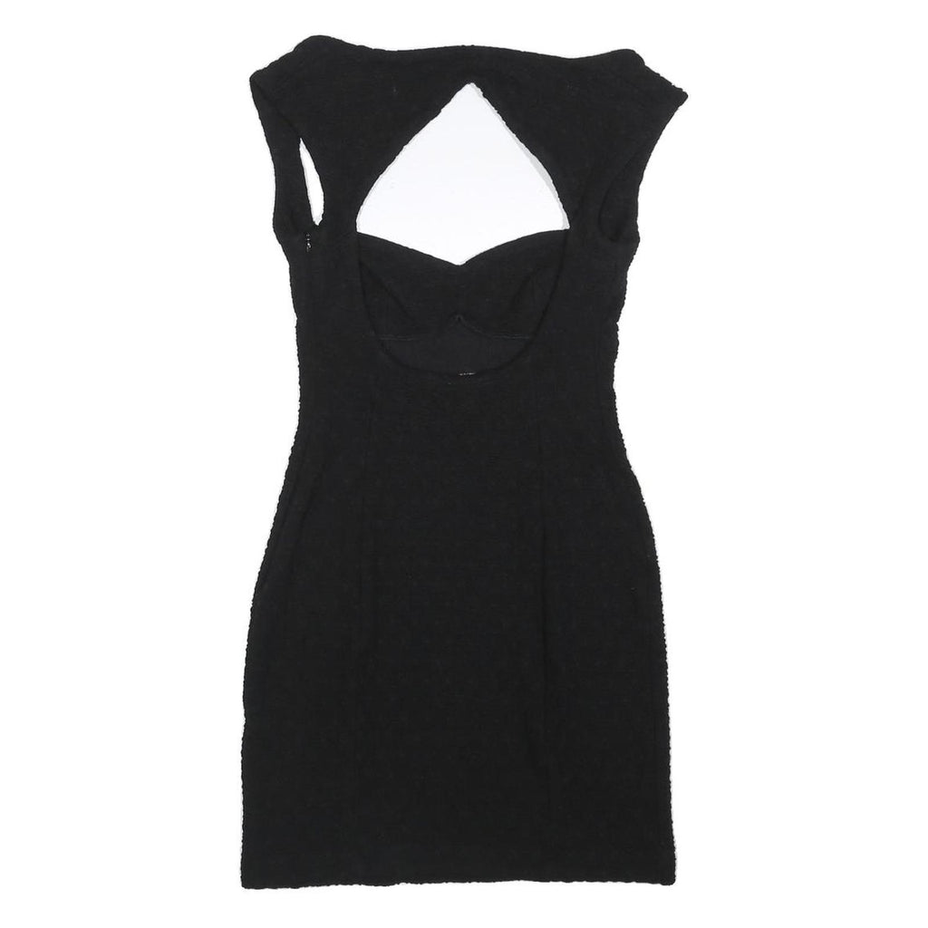 OPENING CEREMONY Womens Black Bodycon Polyester Blend Mini Dress S Cutout