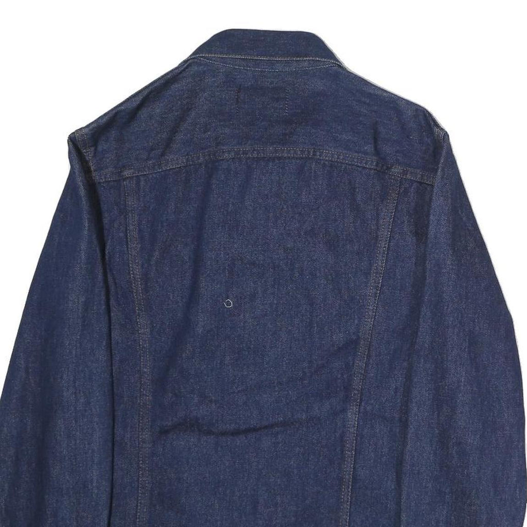 GWG Mens Blue Denim Cotton Button Jacket M Regular Fit Casual Classic