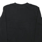 FILA Womens Black Multicolour Logo Crew Neck S Casual Sweatshirt