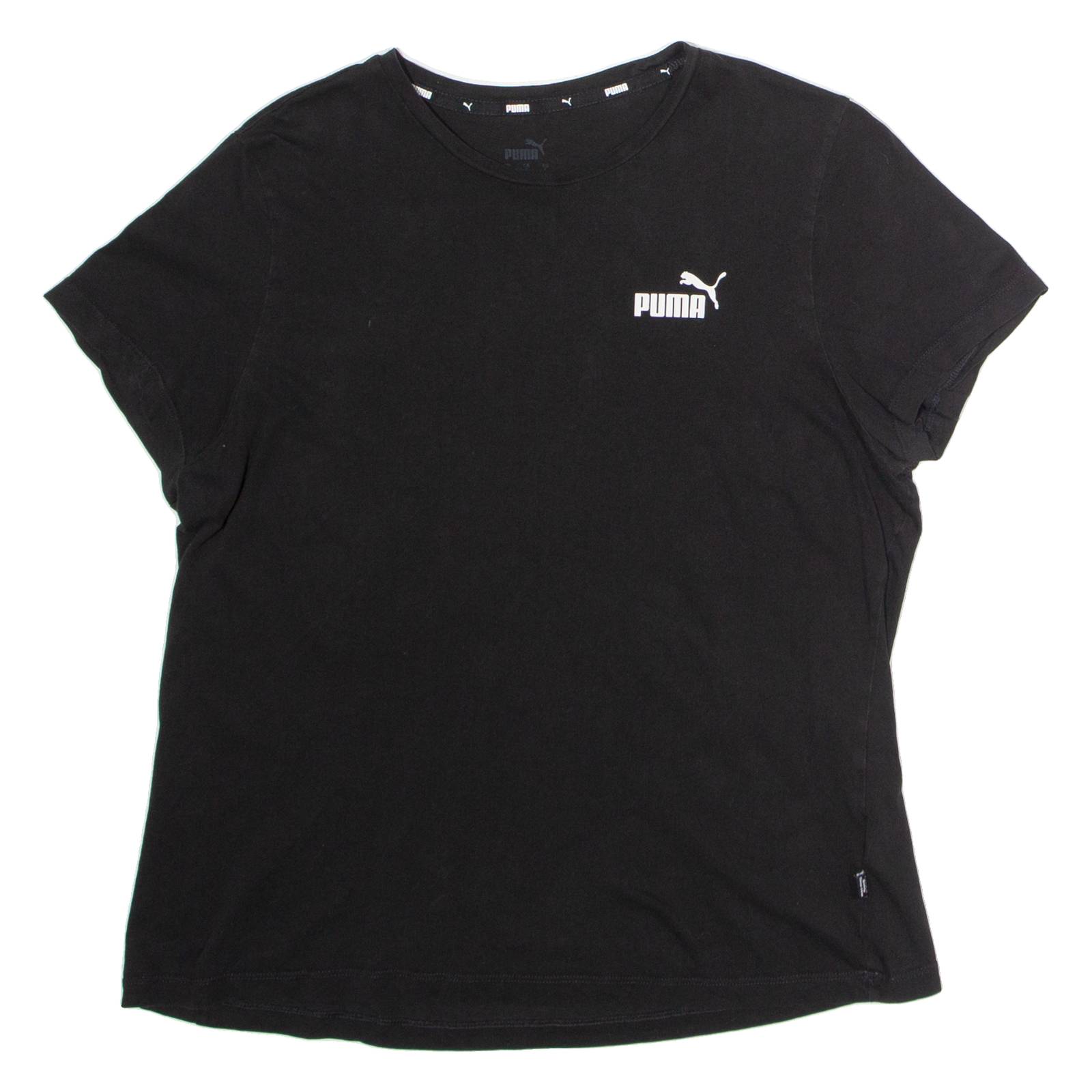 PUMA Womens T-Shirt Grey Crew Neck L