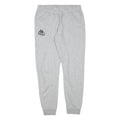 KAPPA Womens Joggers Grey Tapered L W30 L31